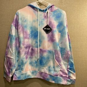 Zaful Z Man Tie Dye Hoodie